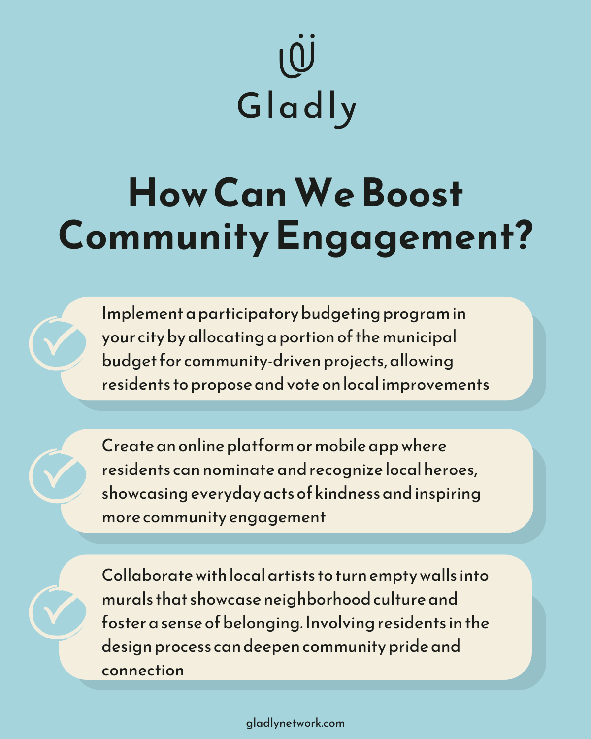 Infographic: How Can We Boost Community Engagement? - community centered